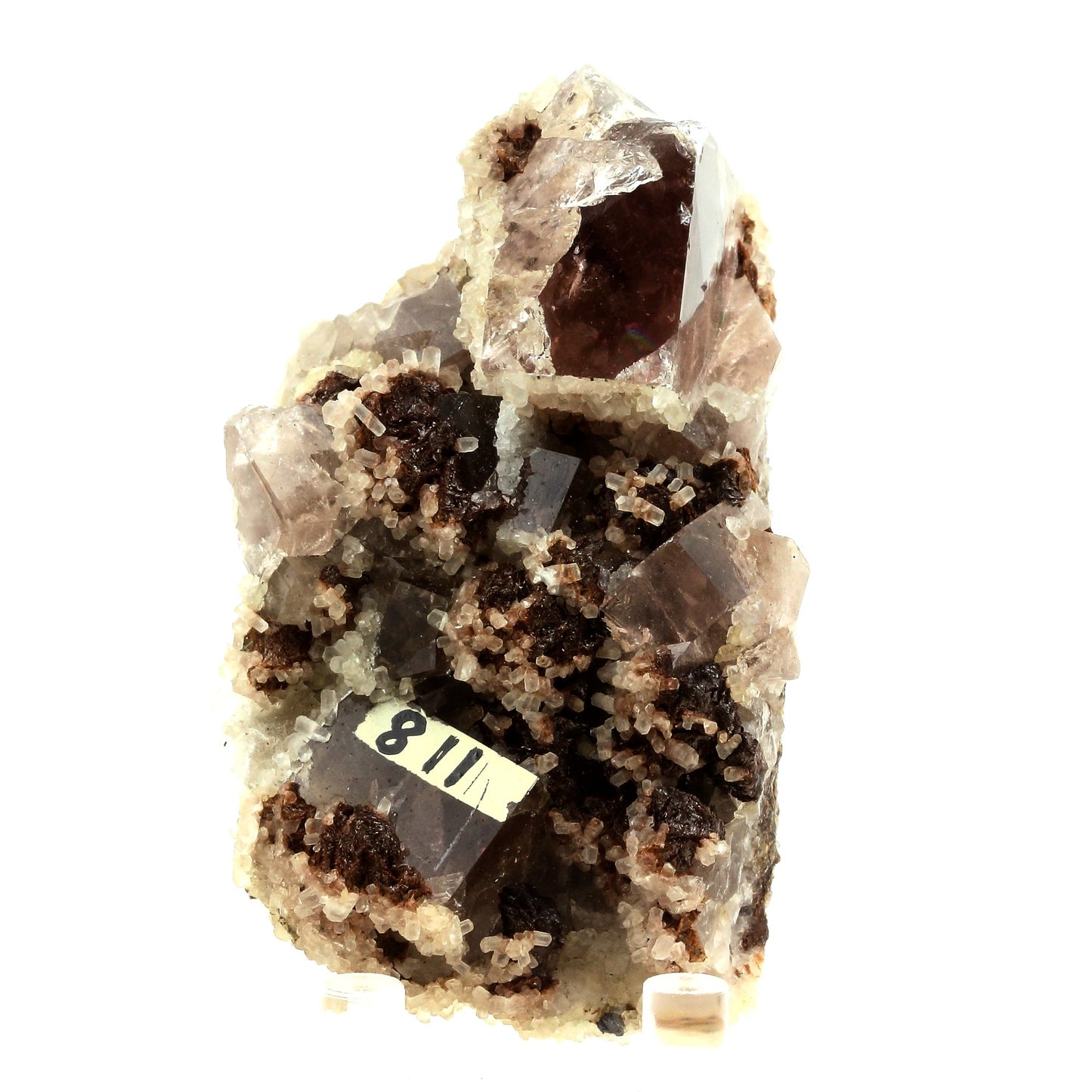 Fluorite + Calcite. 1105.0 carats. Wolfie´s Pocket, Rogerley, Frosterley, UK, Royaume-Uni