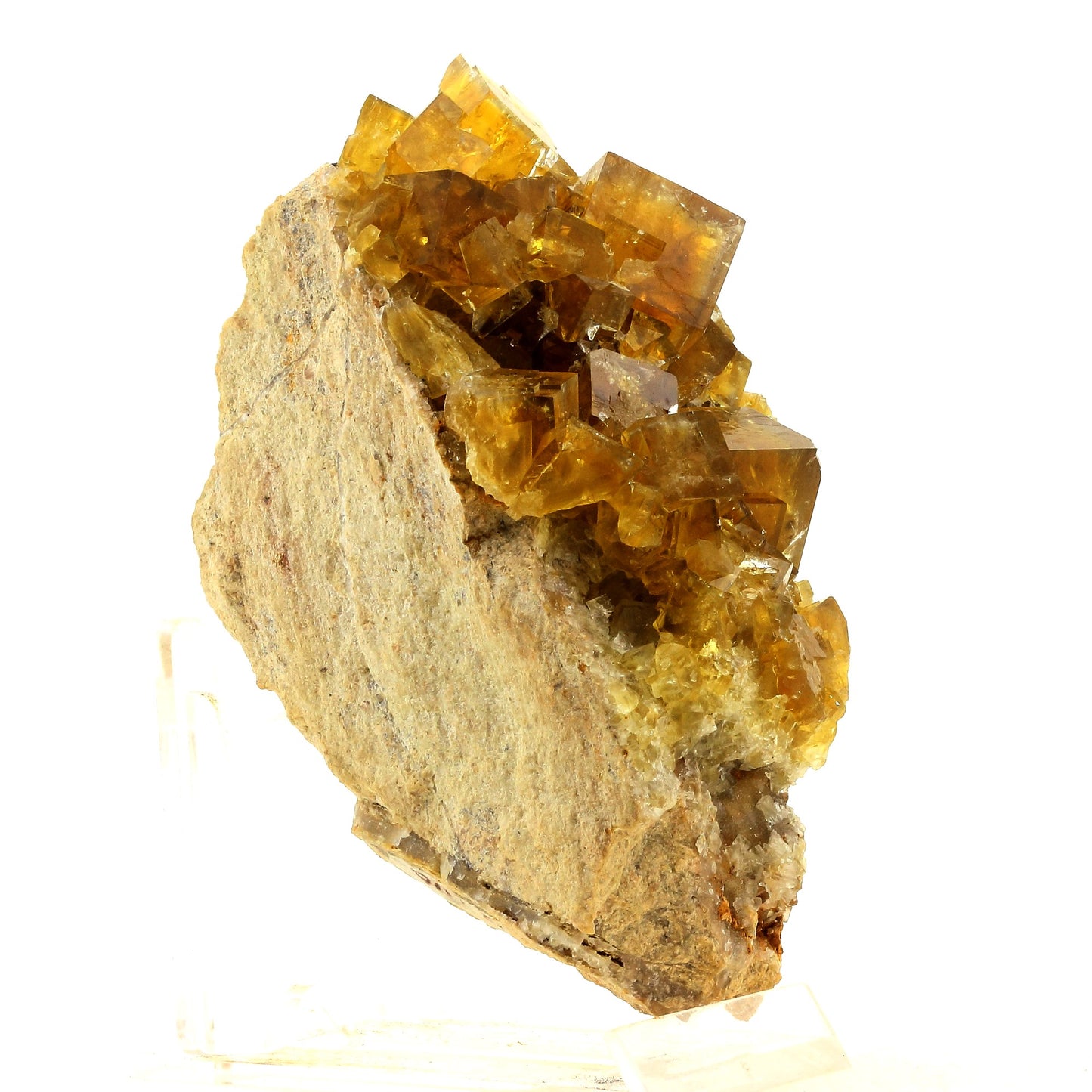 Fluorite. 1318.0 carats. Valzergues, Aveyron, Occitanie, France