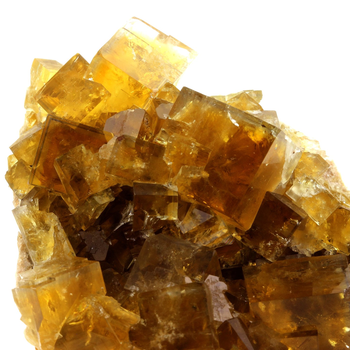 Fluorite. 1318.0 carats. Valzergues, Aveyron, Occitanie, France