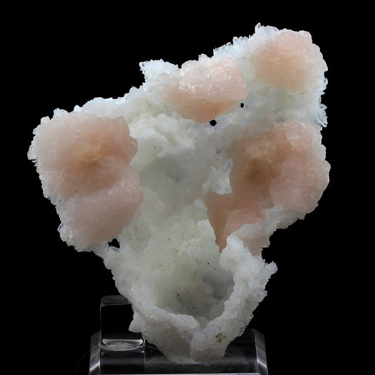 Stilbite + Calcédoine, 934.0 carats, Jalgaon, Maharashtra, Inde