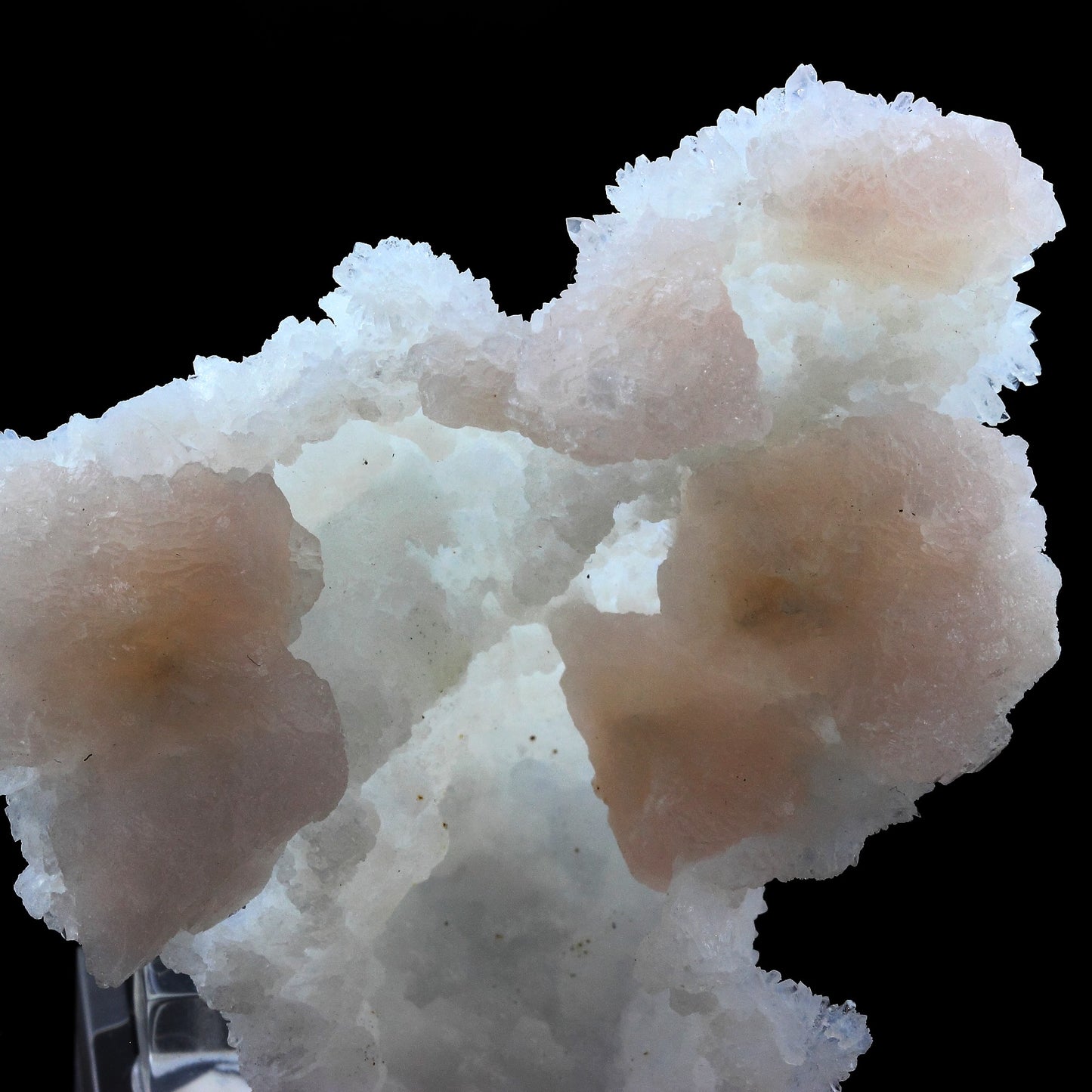 Stilbite + Calcédoine, 934.0 carats, Jalgaon, Maharashtra, Inde