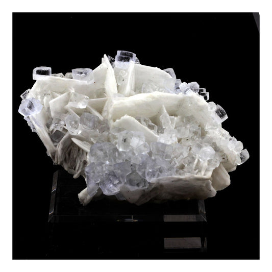 Baryte + Fluorite. 4202.0 carats. Jaimina Mine, Carrales, Asturias, Espagne