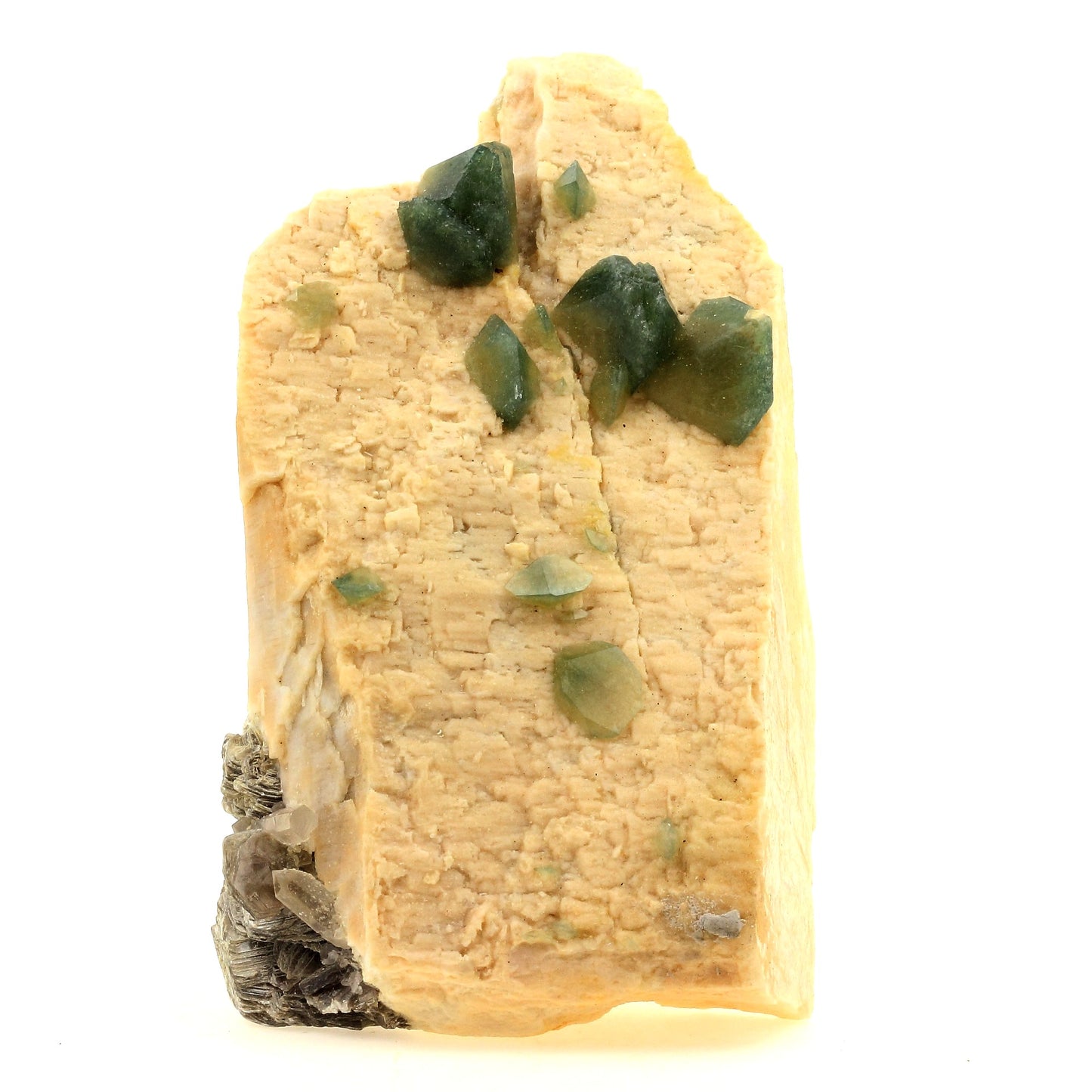 Hydroxylapatite + Microcline + Mica + Quartz. 2237.0 carats. Sapo mine, Minas Gerais, Brésil