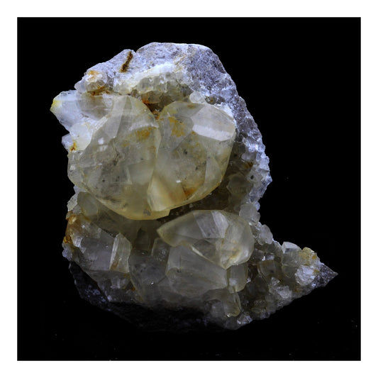 Calcite. 195.0 carats. La Sambre Quarry, Landelies, Belgique