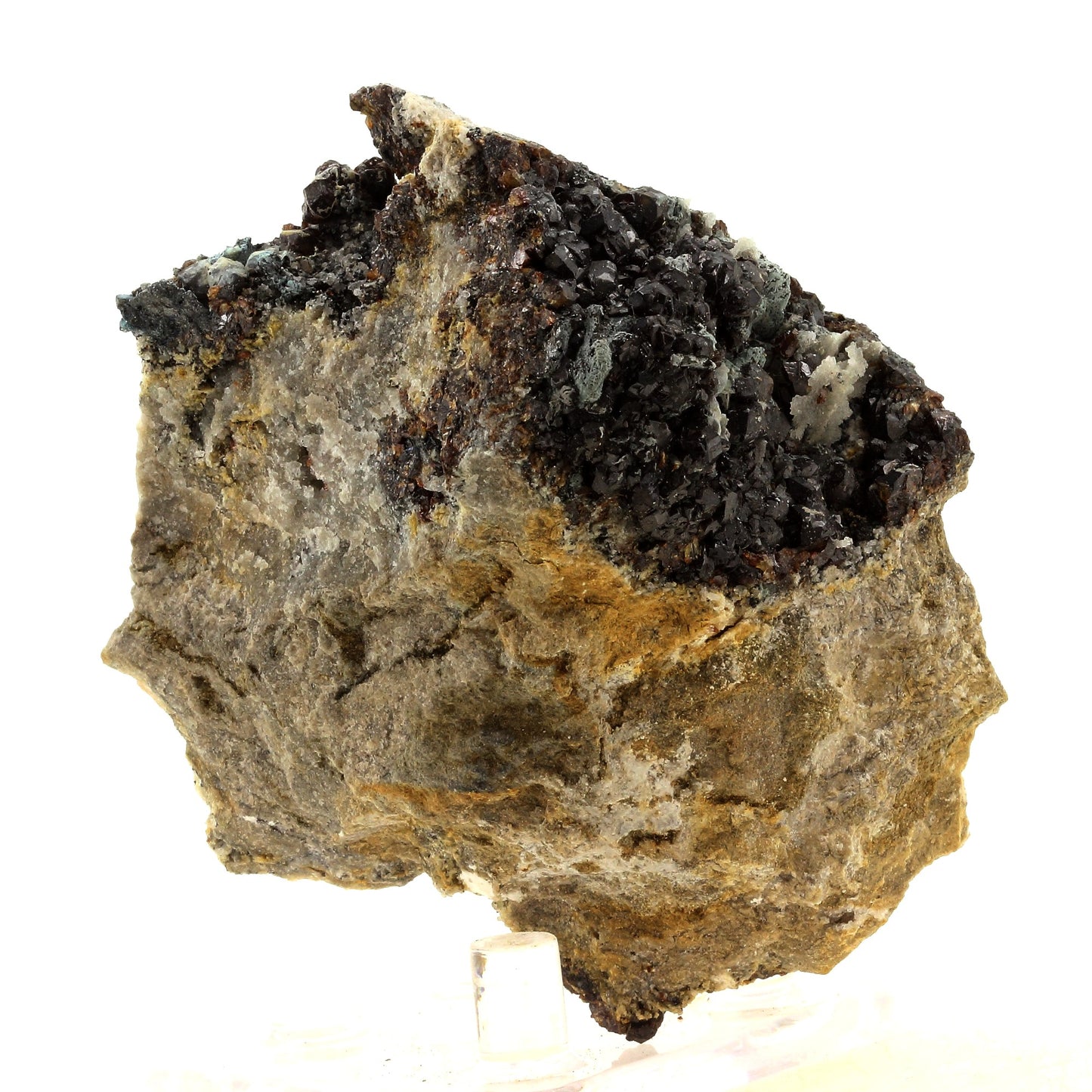 Bournonite + Sphalerite. 1319.0 carats. Saint-Laurent-le-Minier, Occitanie, France