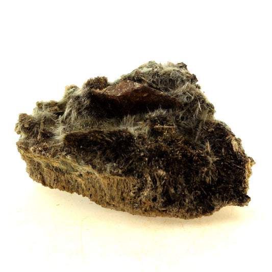 Axinite + Byssolite. 882.0 carats. Chamrousse, Belledonne, Isère, France