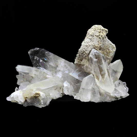 Quartz + Calcite. 148.0 carats. Saint-Véran, Hautes-Alpes, France