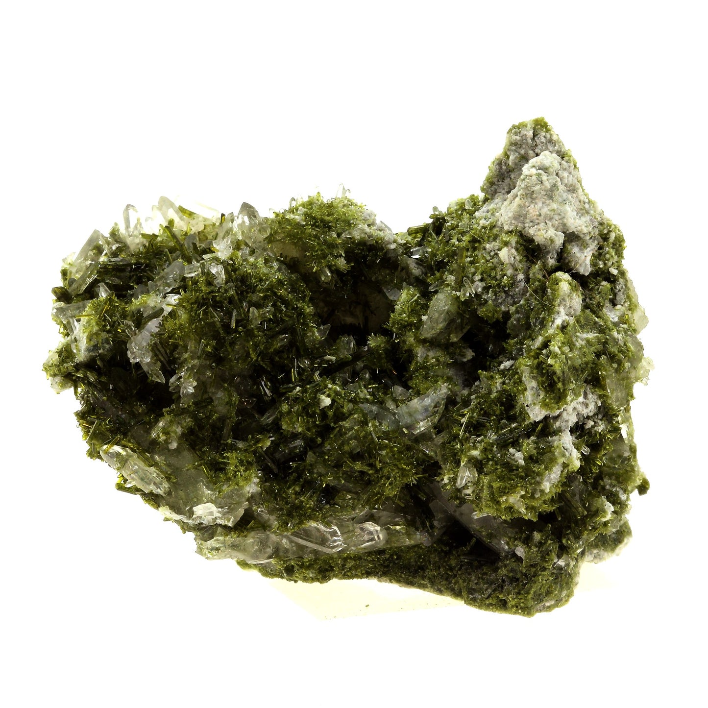 Epidote + Quartz. 331.0 carats. Cornillon, Bourg d'Oisans, Isère, Rhône-Alpes, France