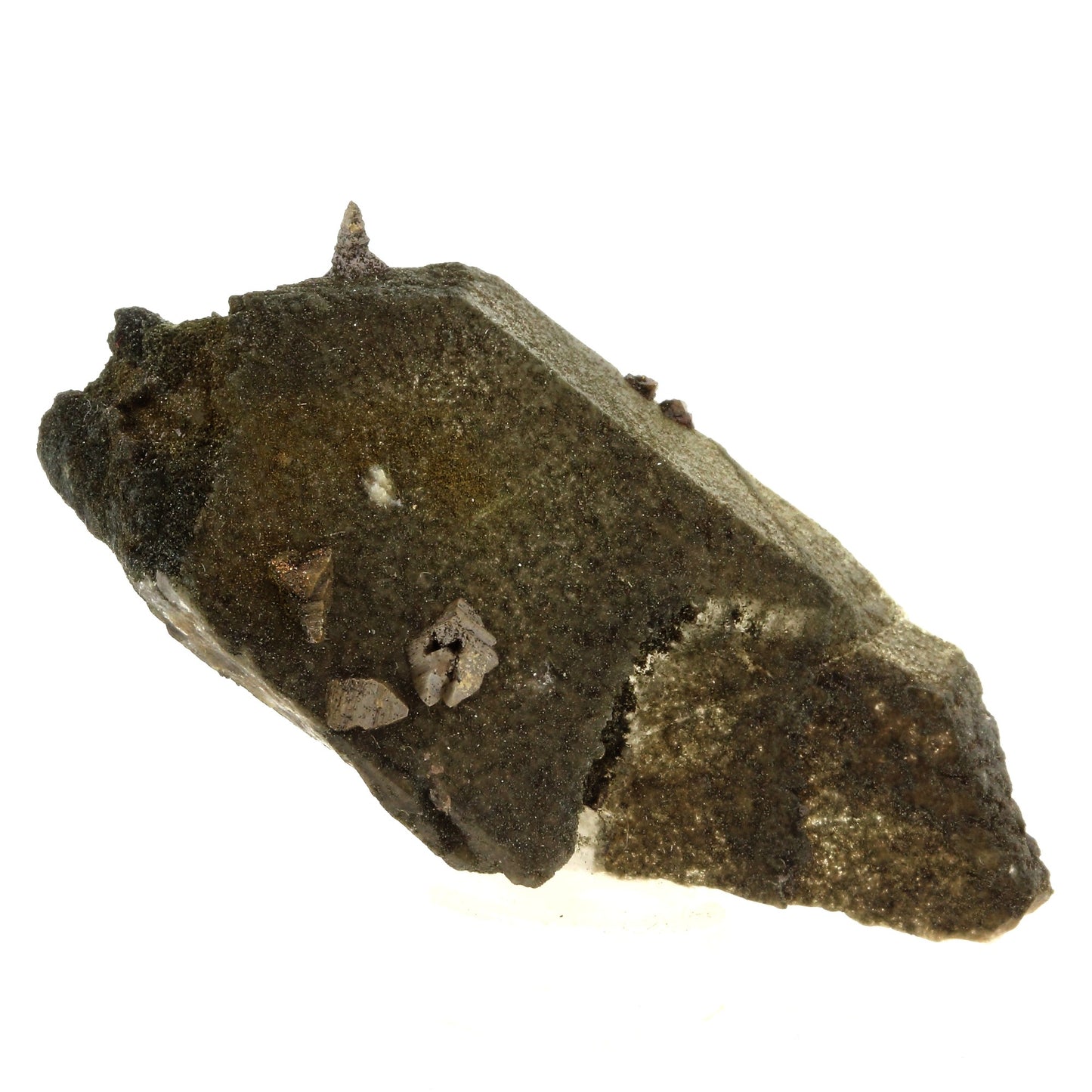 Anatase + Quartz + Chlorite. 120.0 carats. Les Rousses, Vaujany, Isère, France