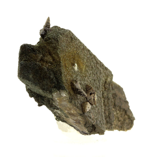 Anatase + Quartz + Chlorite. 120.0 carats. Les Rousses, Vaujany, Isère, France