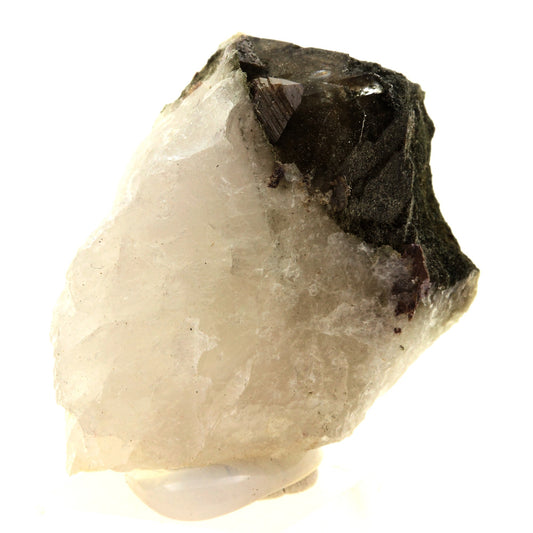 Anatase + Quartz + Chlorite. 115.0 carats. Les Rousses, Vaujany, Isère, France