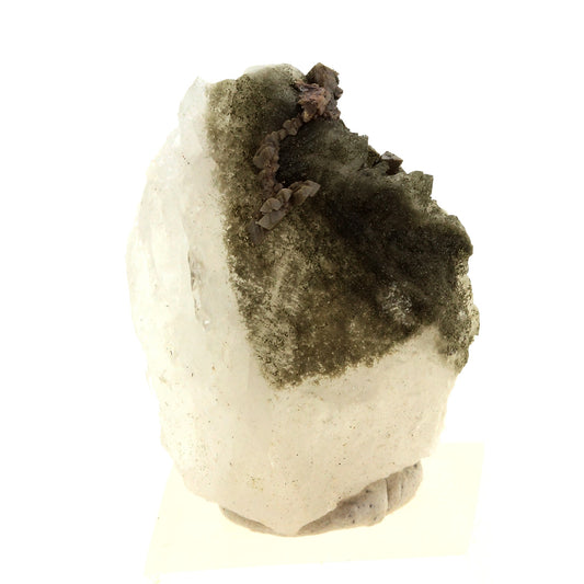 Anatase + Quartz + Chlorite. 42.0 carats. Les Rousses, Vaujany, Isère, France