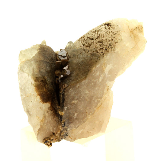 Anatase + Quartz + Chlorite. 131.0 carats. Les Rousses, Vaujany, Isère, France