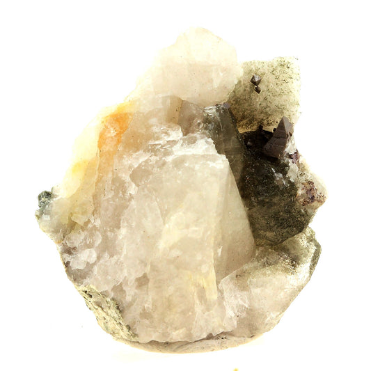 Anatase + Quartz + Chlorite. 59.0 carats. Les Rousses, Vaujany, Isère, France