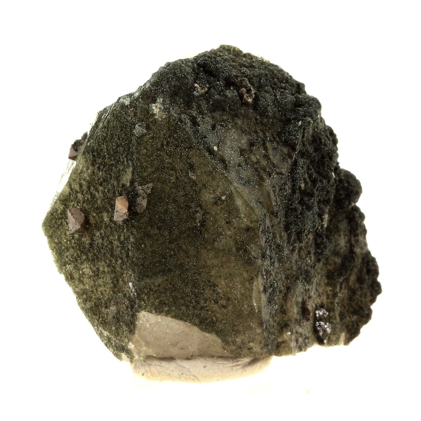 Anatase + Quartz + Chlorite. 115.0 carats. Les Rousses, Vaujany, Isère, France