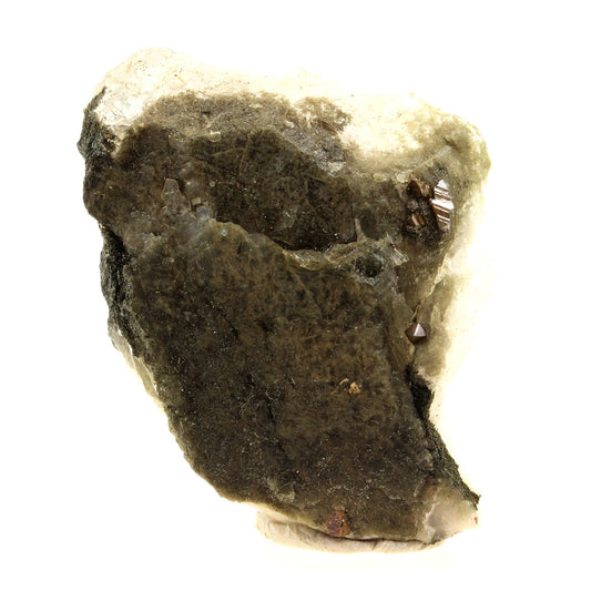 Anatase + Quartz + Chlorite. 88.0 carats. Les Rousses, Vaujany, Isère, France