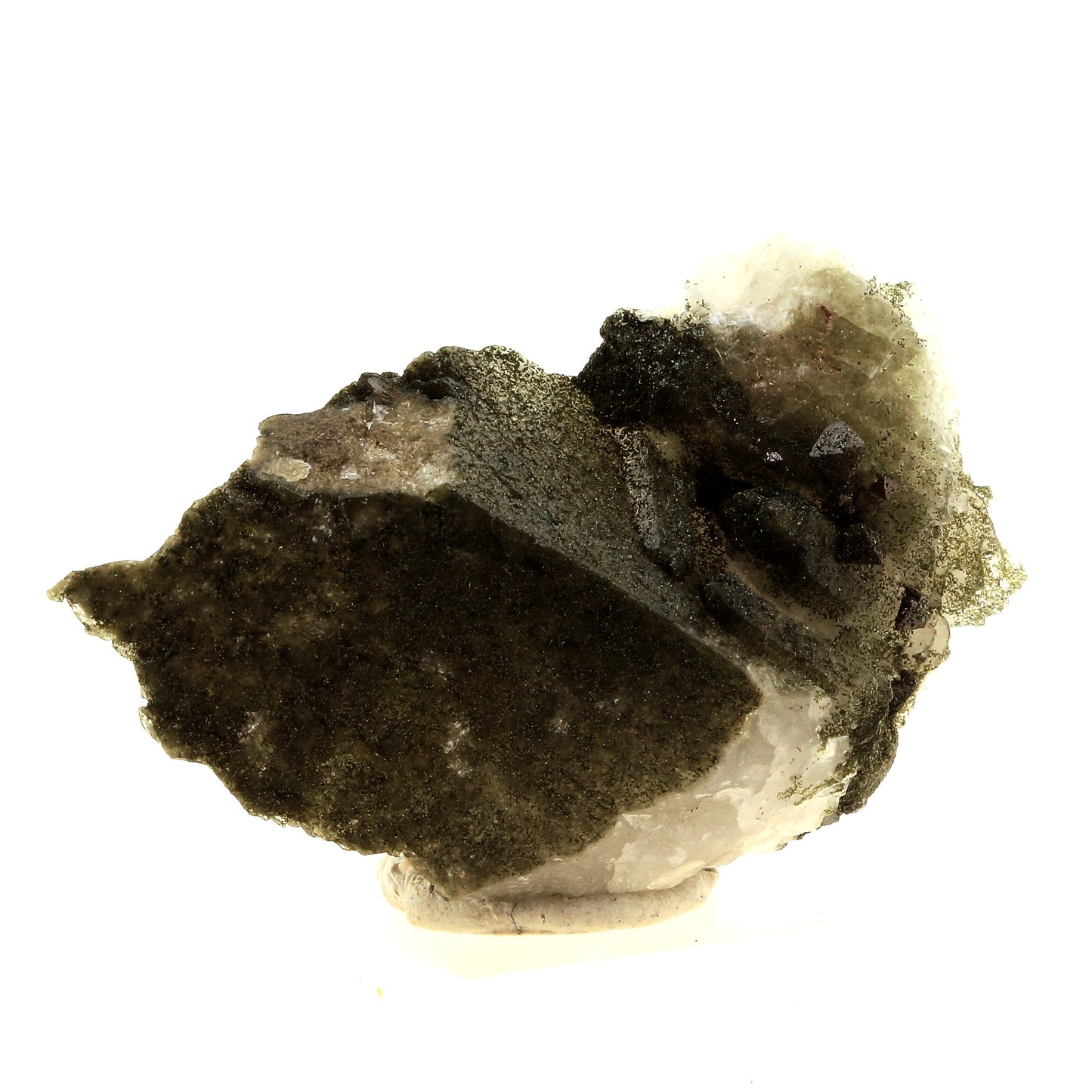 Anatase + Quartz + Chlorite. 115.0 carats. Les Rousses, Vaujany, Isère, France