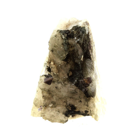 Anatase + Quartz + Chlorite. 39.0 carats. Les Rousses, Vaujany, Isère, France