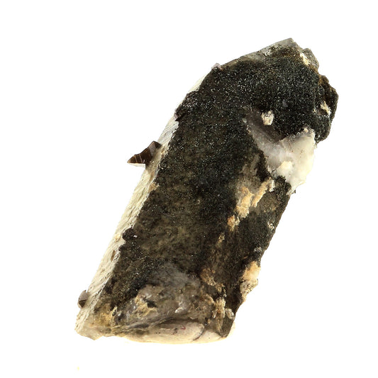 Anatase + Quartz + Chlorite. 37.0 carats. Les Rousses, Vaujany, Isère, France