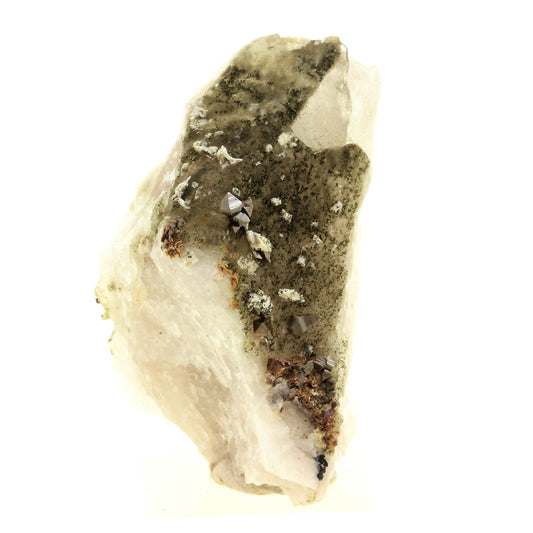 Anatase + Quartz + Chlorite. 105.0 carats. Les Rousses, Vaujany, Isère, France