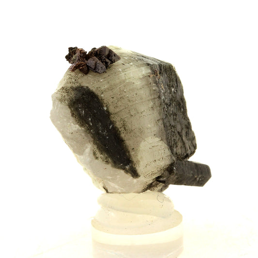 Anatase + Quartz + Chlorite. 103.0 carats. Les Rousses, Vaujany, Isère, France