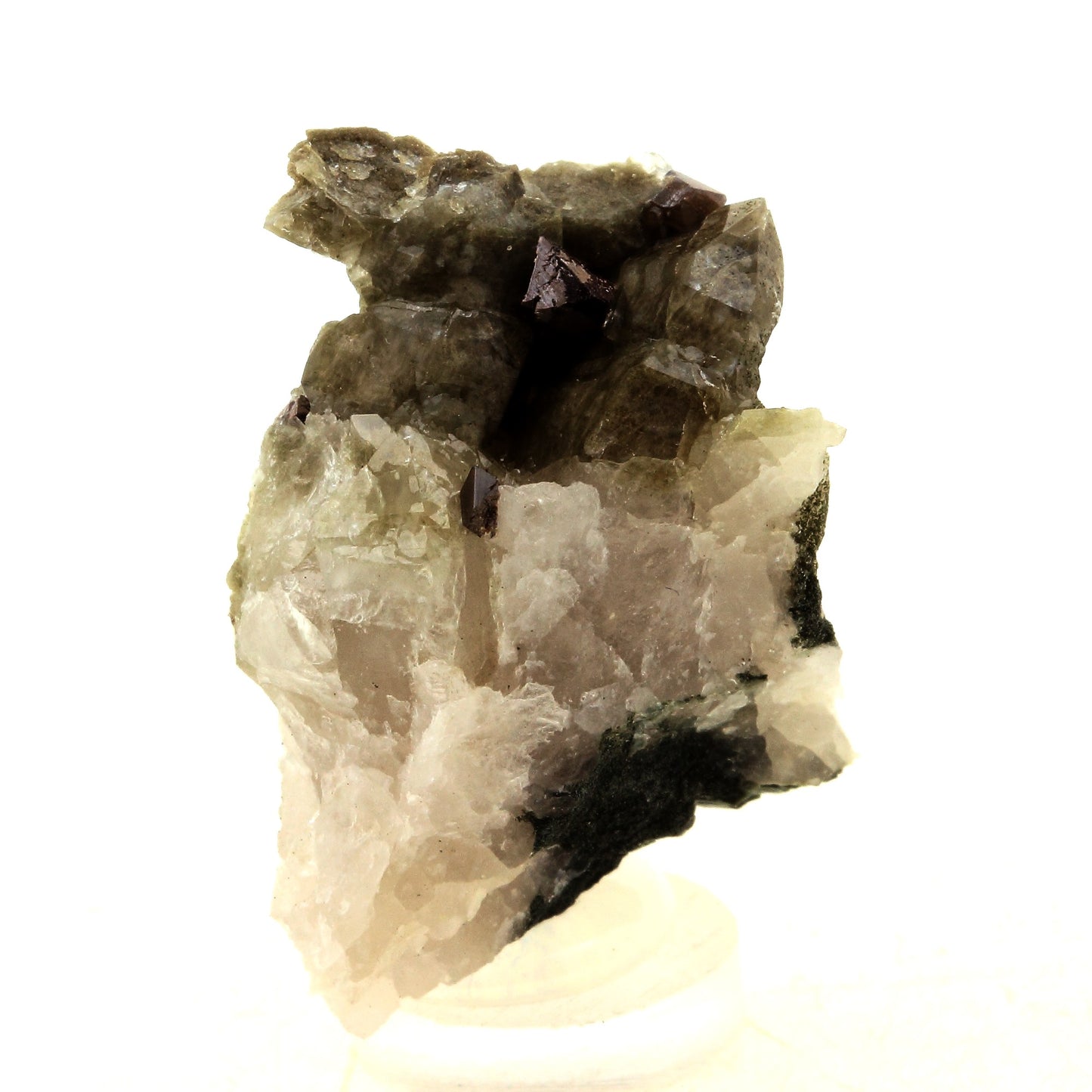 Anatase + Quartz + Chlorite. 71.0 carats. Les Rousses, Vaujany, Isère, France