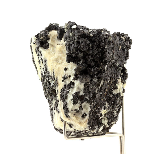 Magnetite + Pyrochlore + Calcite, 1463.0 carats, Oka, Laurentides, Canada