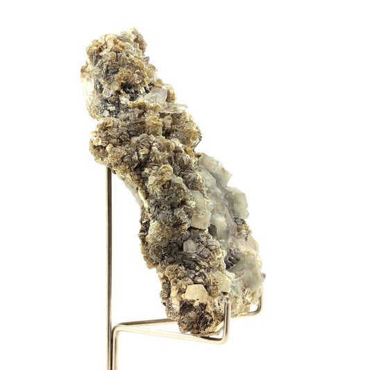 Arsenopyrite + Apatite + Quartz + Muscovite. 1027.0 carats. Panasqueira, Covilhã, Portugal