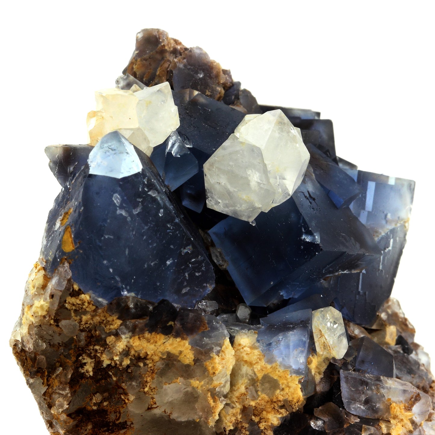 Fluorite + Quartz. 1145.0 carats. Mont-Roc, Villefranche d'Albigeois, France