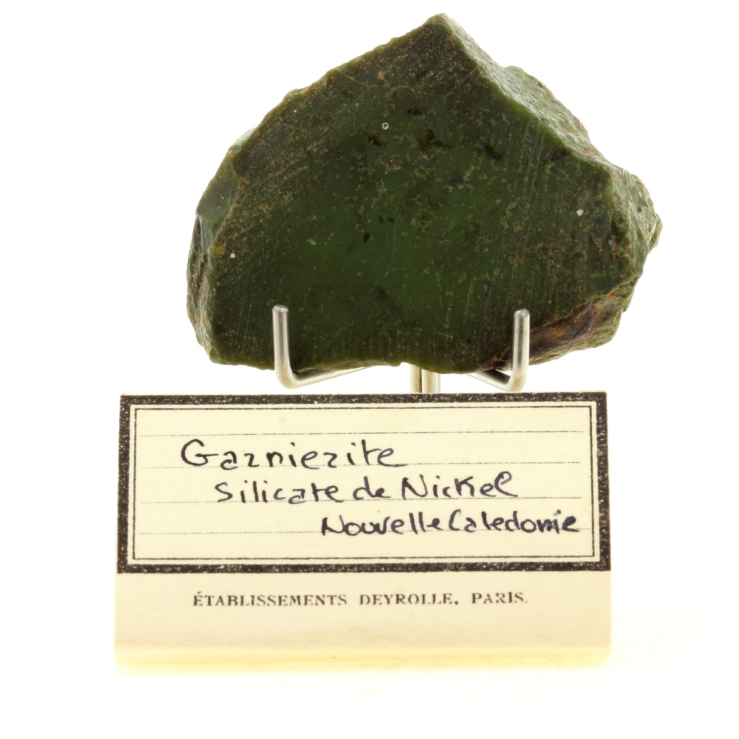 Garnierite. 164.0 carats. Thio, Nouvelle-Calédonie