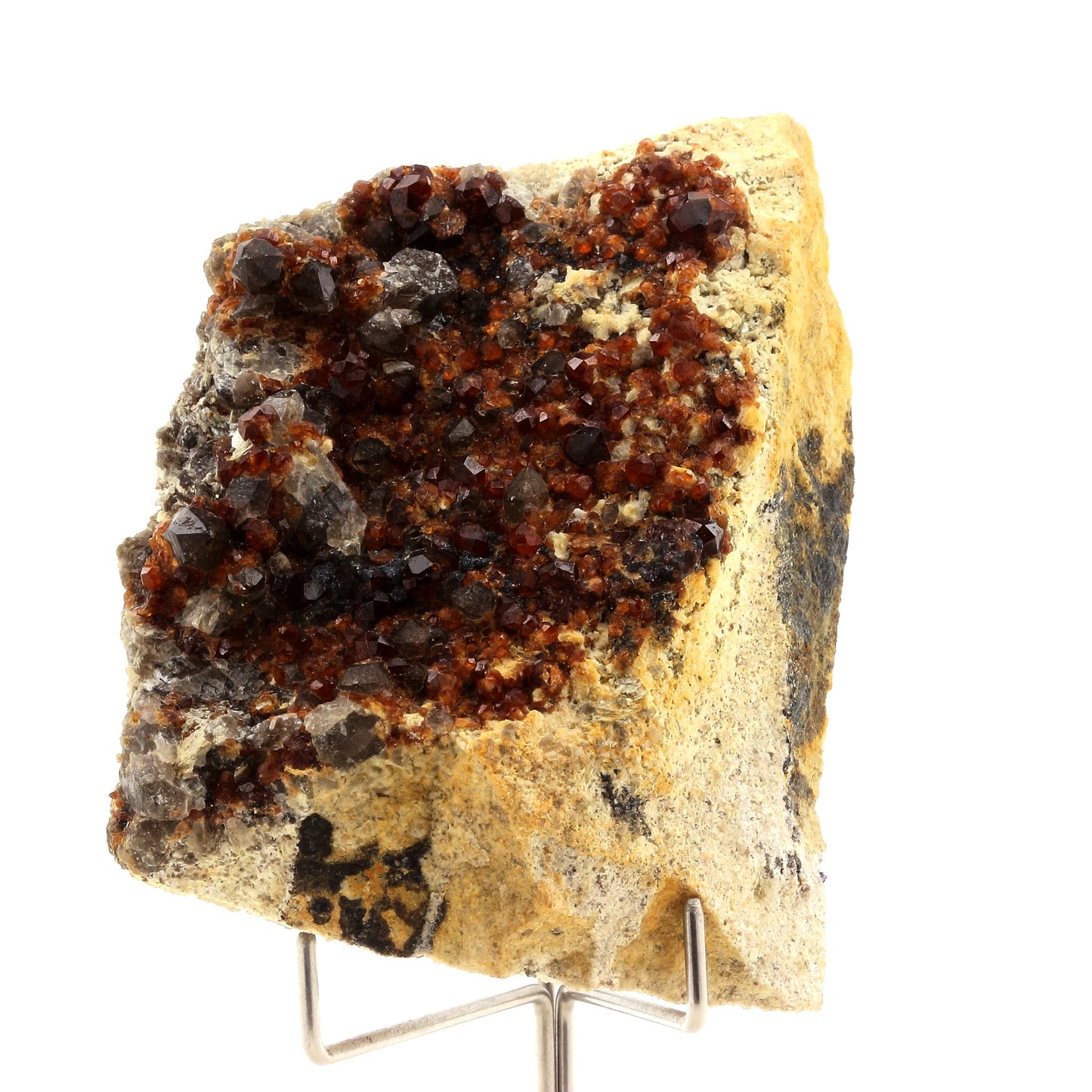 Grenat Hessonite + Clinochlore. 824.0 carats. Bellecombe, Châtillon, Italie