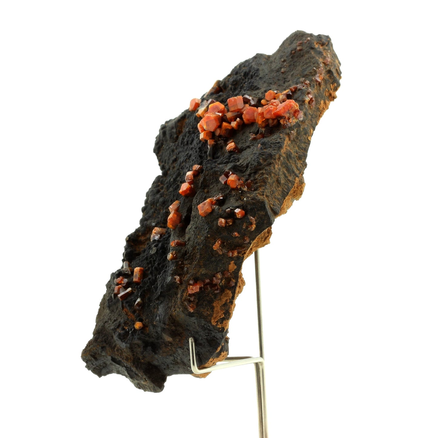 Vanadinite + Goethite. 2174.0 carats. Taouz, Drâa-Tafilalet, Maroc