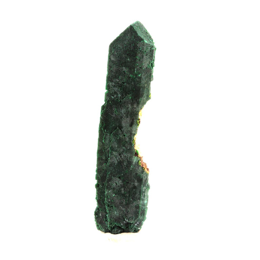 Malachite après Azurite. 37.0 carats. Tsumeb Mine, Otjikoto Region, Namibie