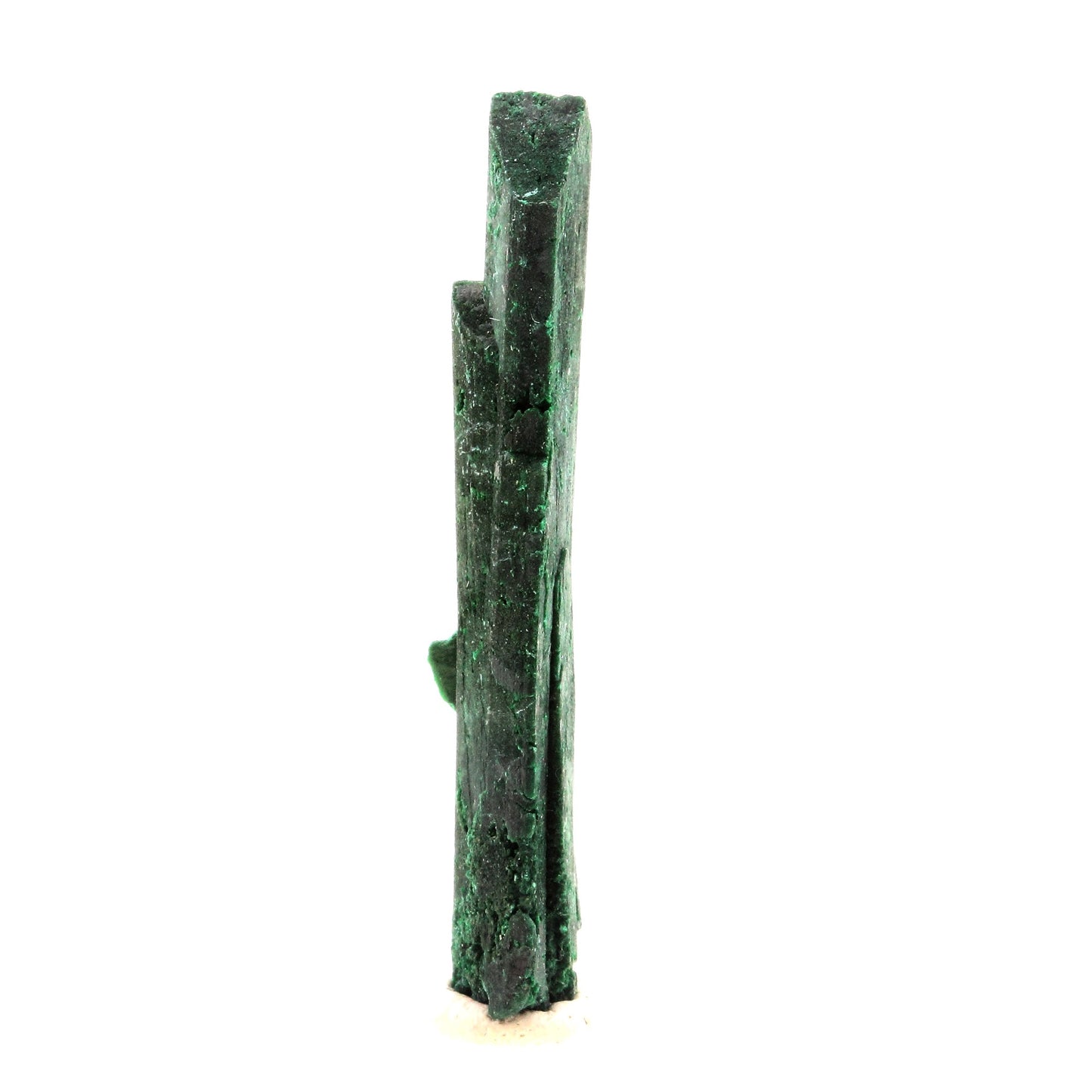 Malachite après Azurite. 37.0 carats. Tsumeb Mine, Otjikoto Region, Namibie