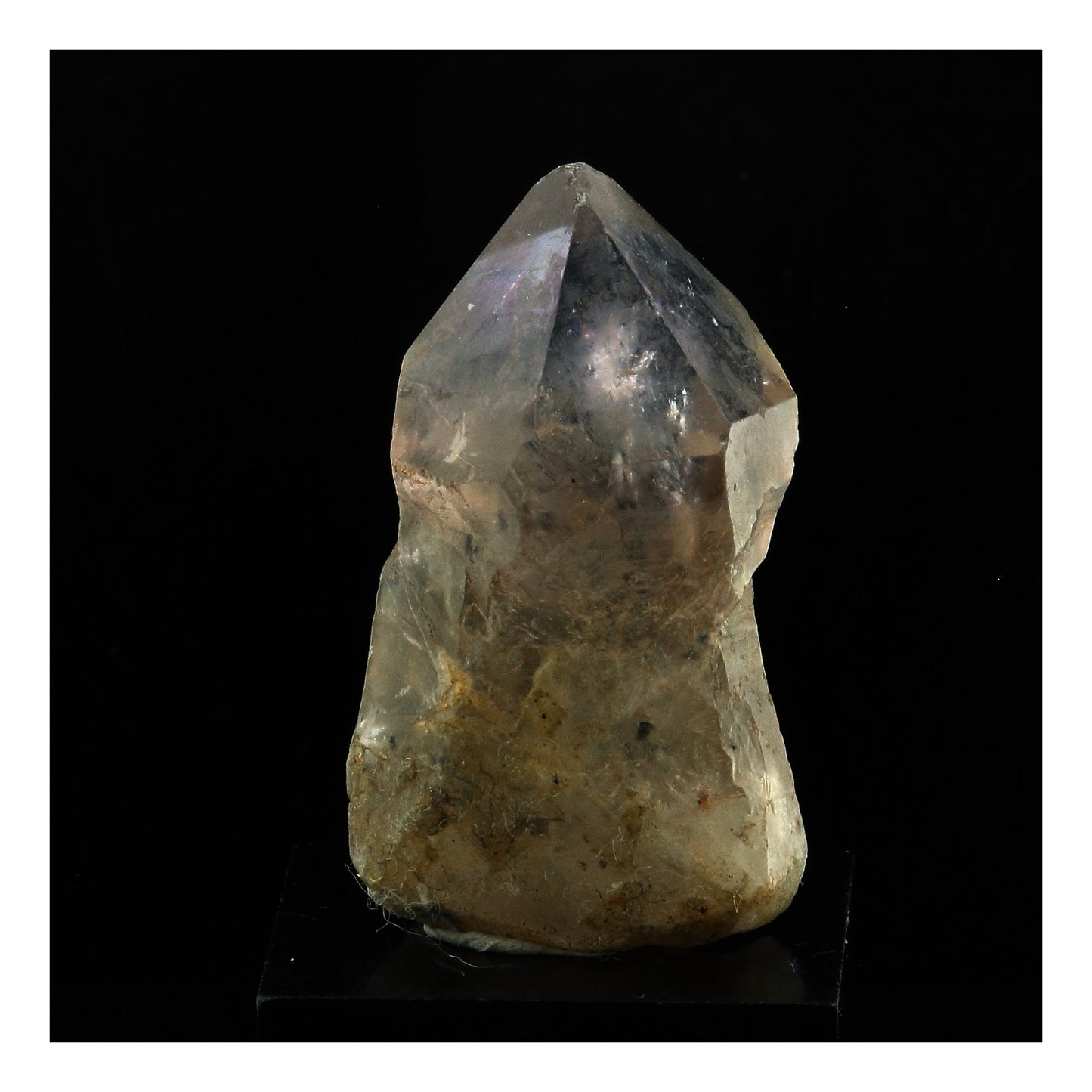 Quartz Améthyste Sceptre. 30.0 carats. Antsakoanimanta (Mangatobangy), Mangataboahangy, Ambatofinandrahana, Amoron'i Mania, Madagascar