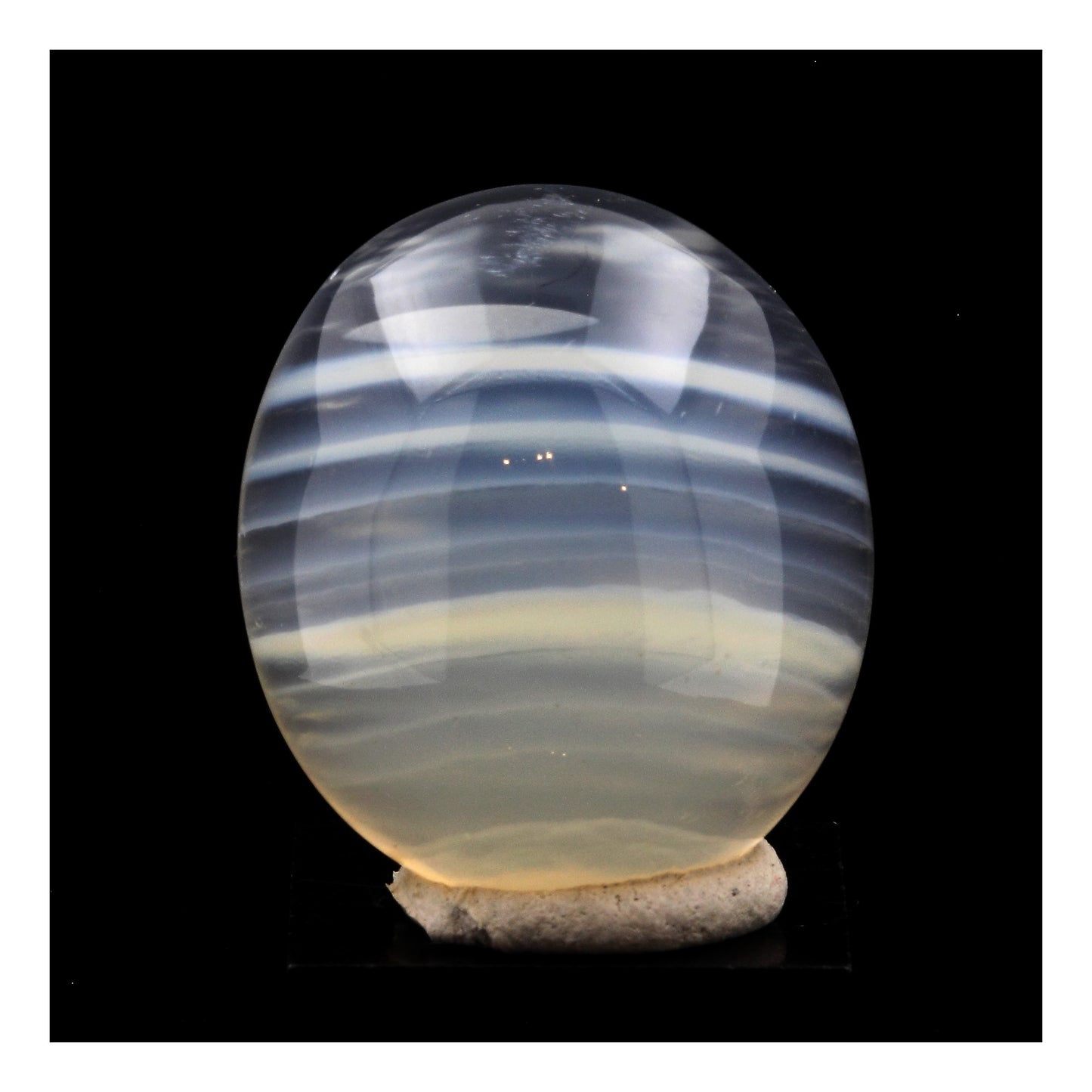 Agate rubanée en provenance de Ambato-Boeni, Boeny, Madagascar