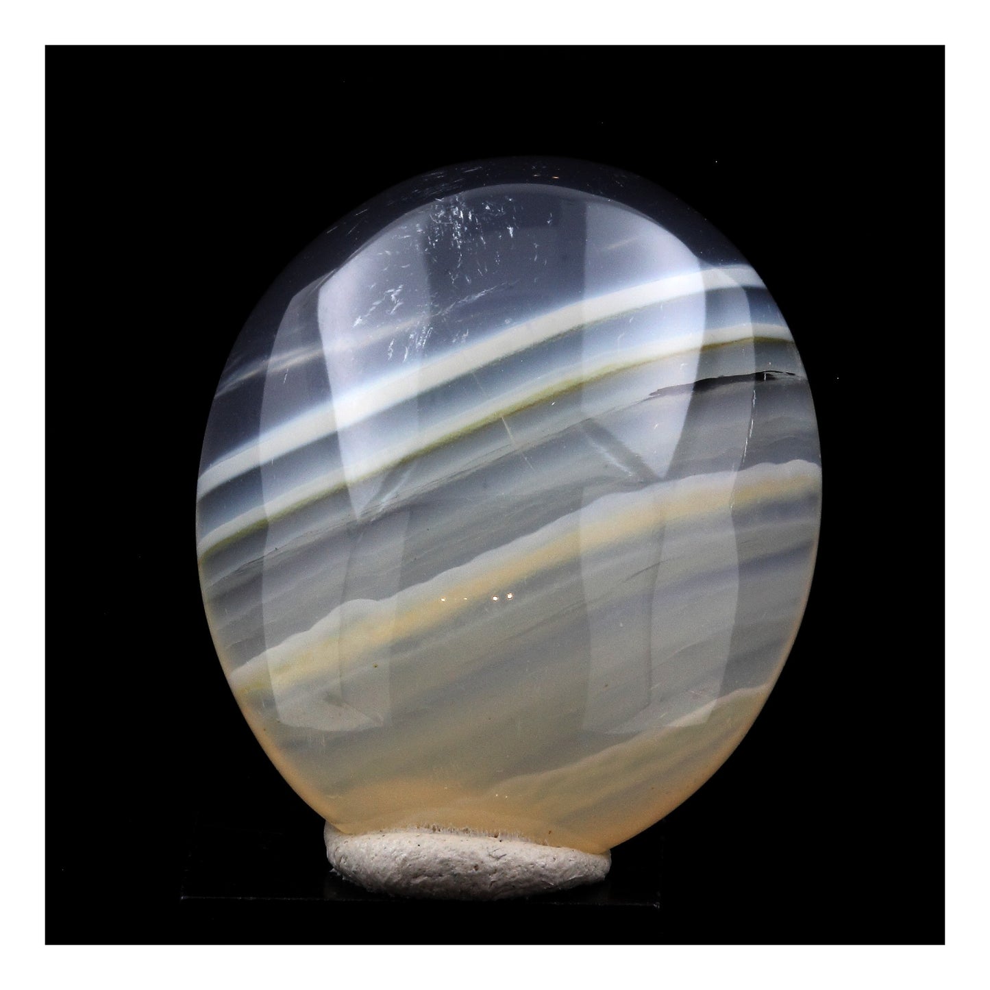 Agate rubanée en provenance de Ambato-Boeni, Boeny, Madagascar