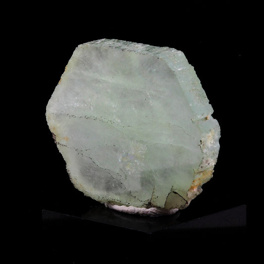 Béryl vert (tranche polie). 26.0 carats. Vangaindrano, Atsimo-Atsinanana, Madagascar