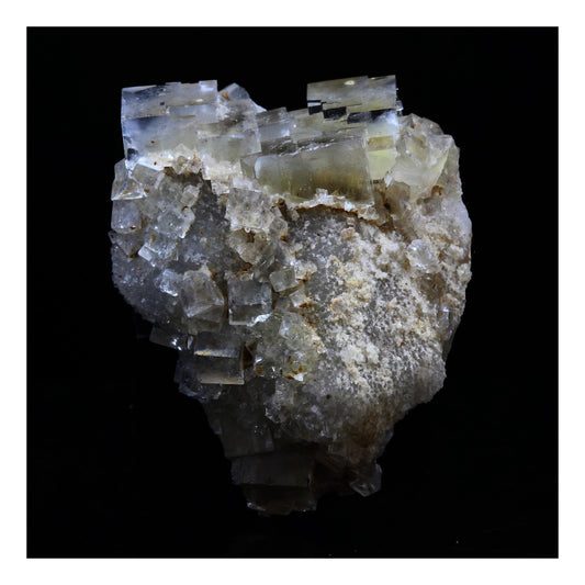 Fluorite. 57.0 carats. La Barre, Puy-de-Dôme, France