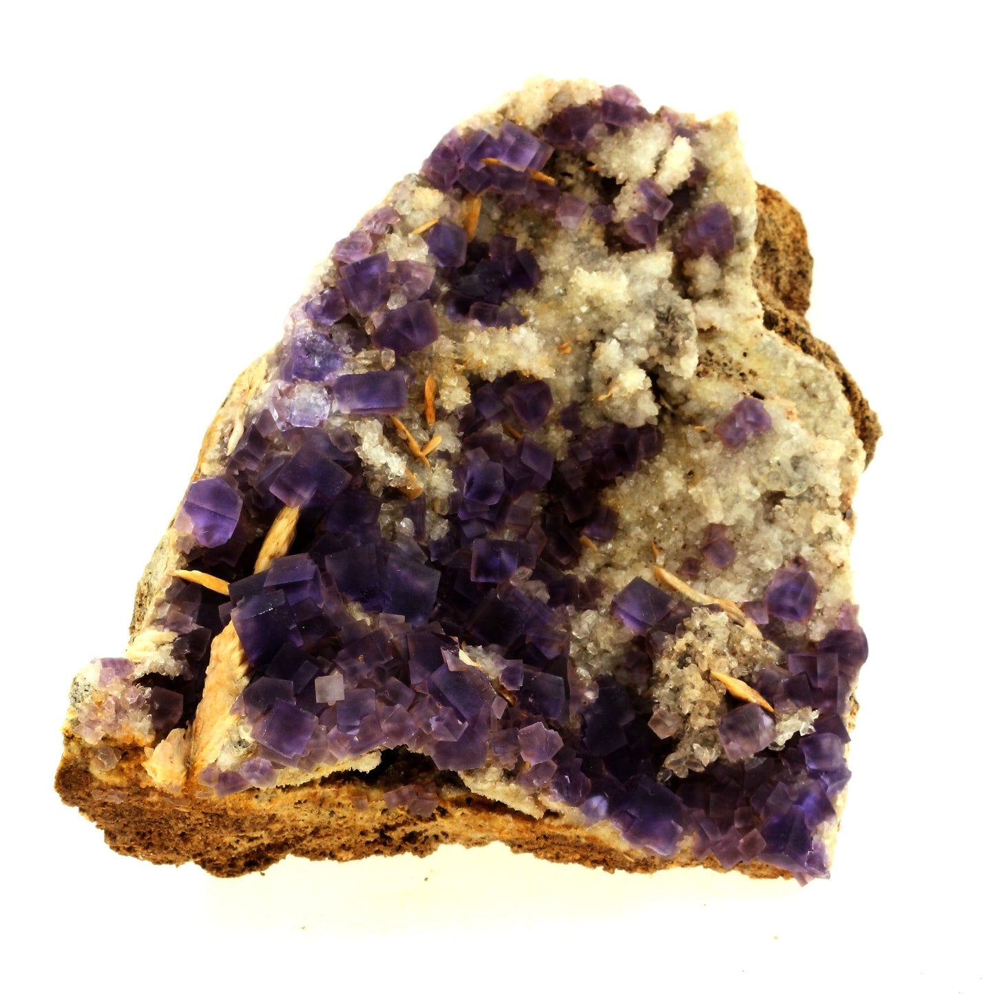 Fluorite + Baryte + Quartz. 3129.0 carats. La Cabaña, Berbes, Asturias, Espagne
