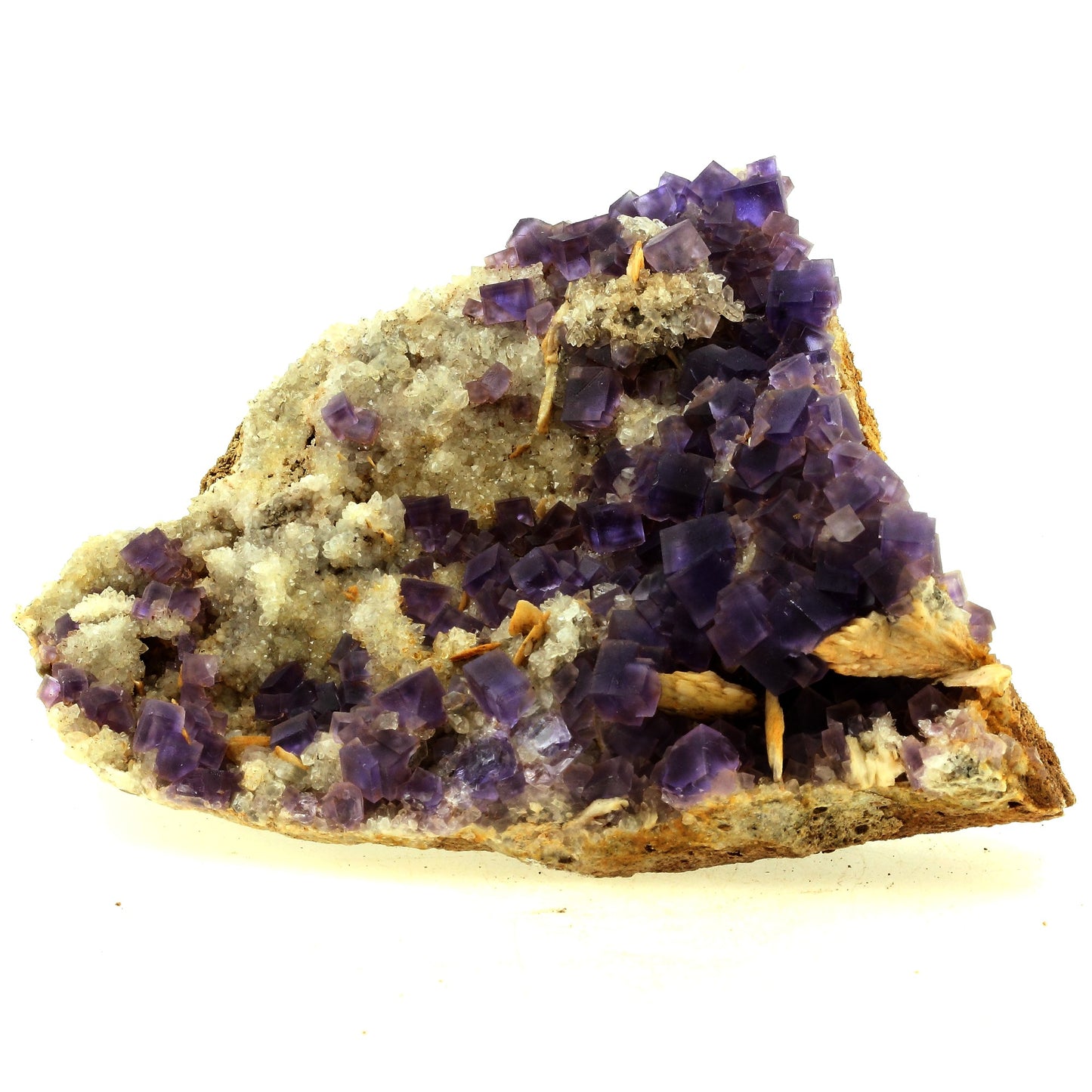 Fluorite + Baryte + Quartz. 3129.0 carats. La Cabaña, Berbes, Asturias, Espagne