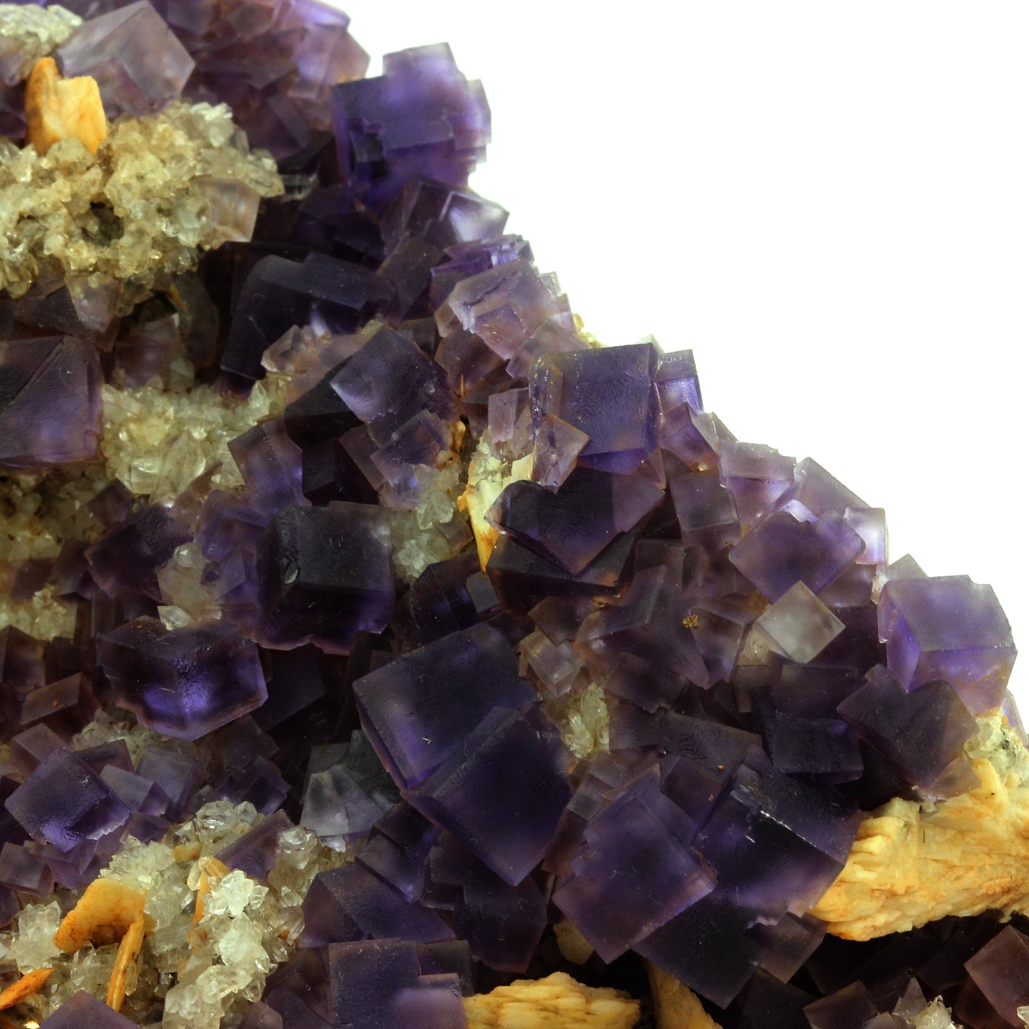 Fluorite + Baryte + Quartz. 3129.0 carats. La Cabaña, Berbes, Asturias, Espagne