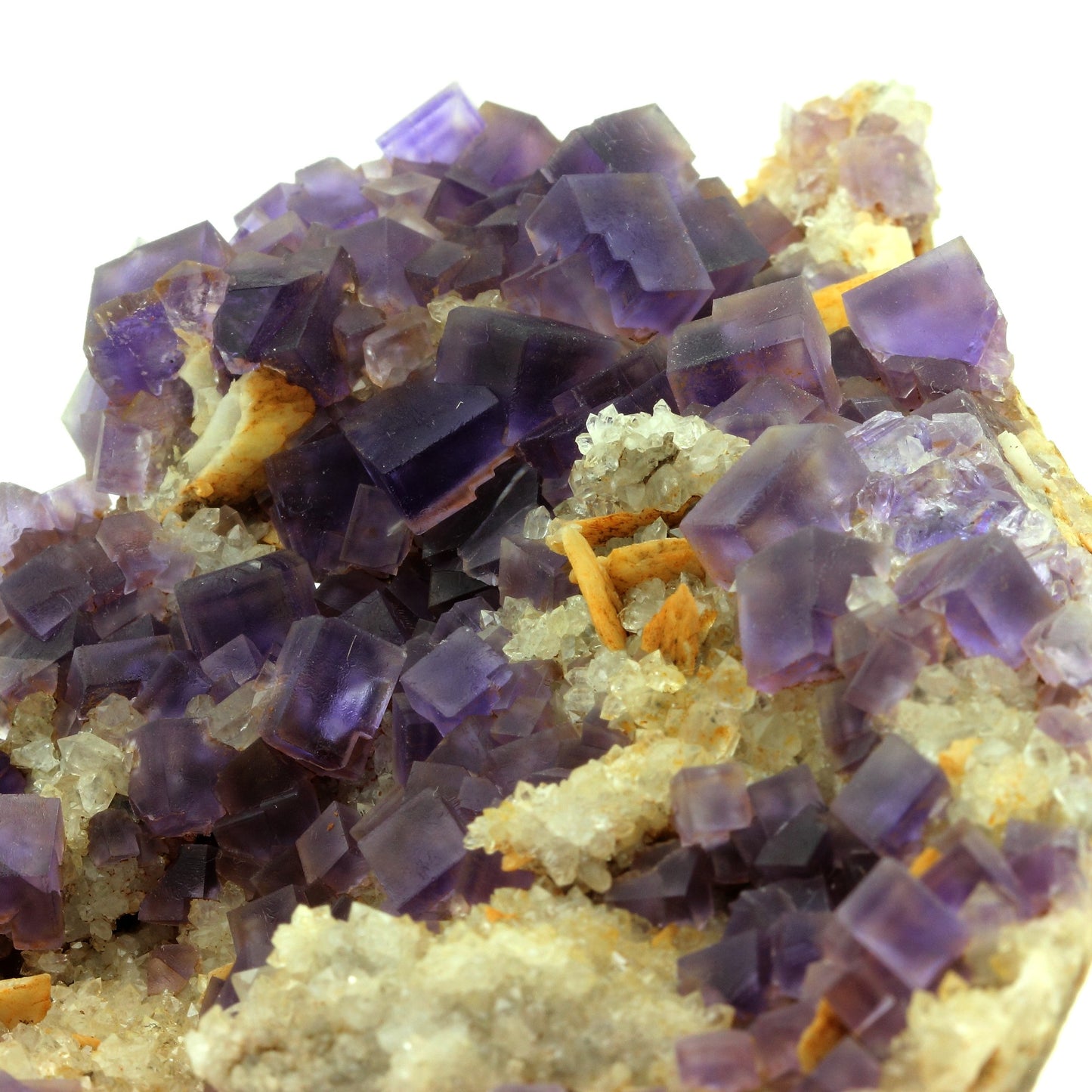 Fluorite + Baryte + Quartz. 3129.0 carats. La Cabaña, Berbes, Asturias, Espagne