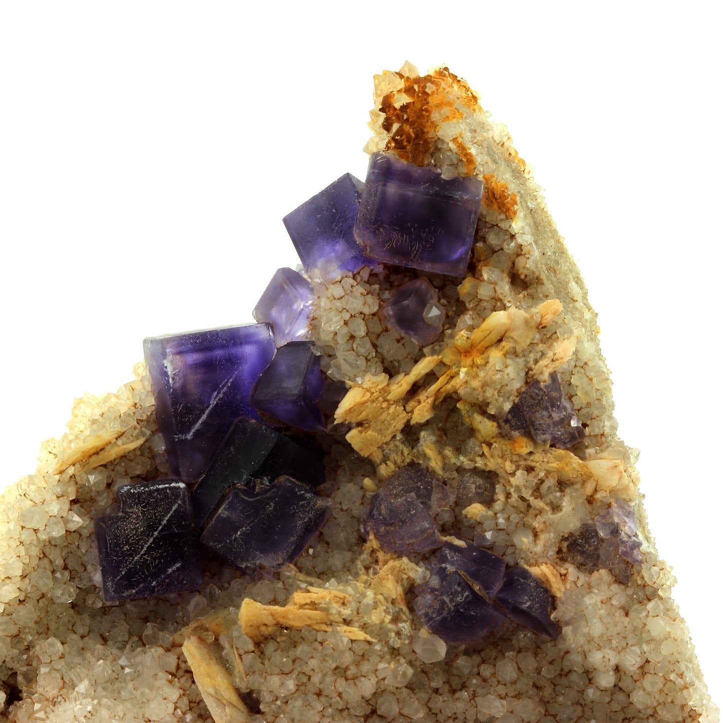 Fluorite + Baryte + Quartz. 2654.0 carats. La Cabaña, Berbes, Asturias, Espagne