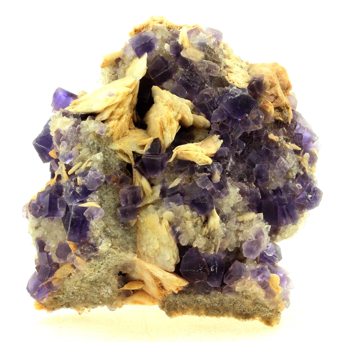 Fluorite + Baryte + Quartz. 1521.0 carats. La Cabaña, Berbes, Asturias, Espagne