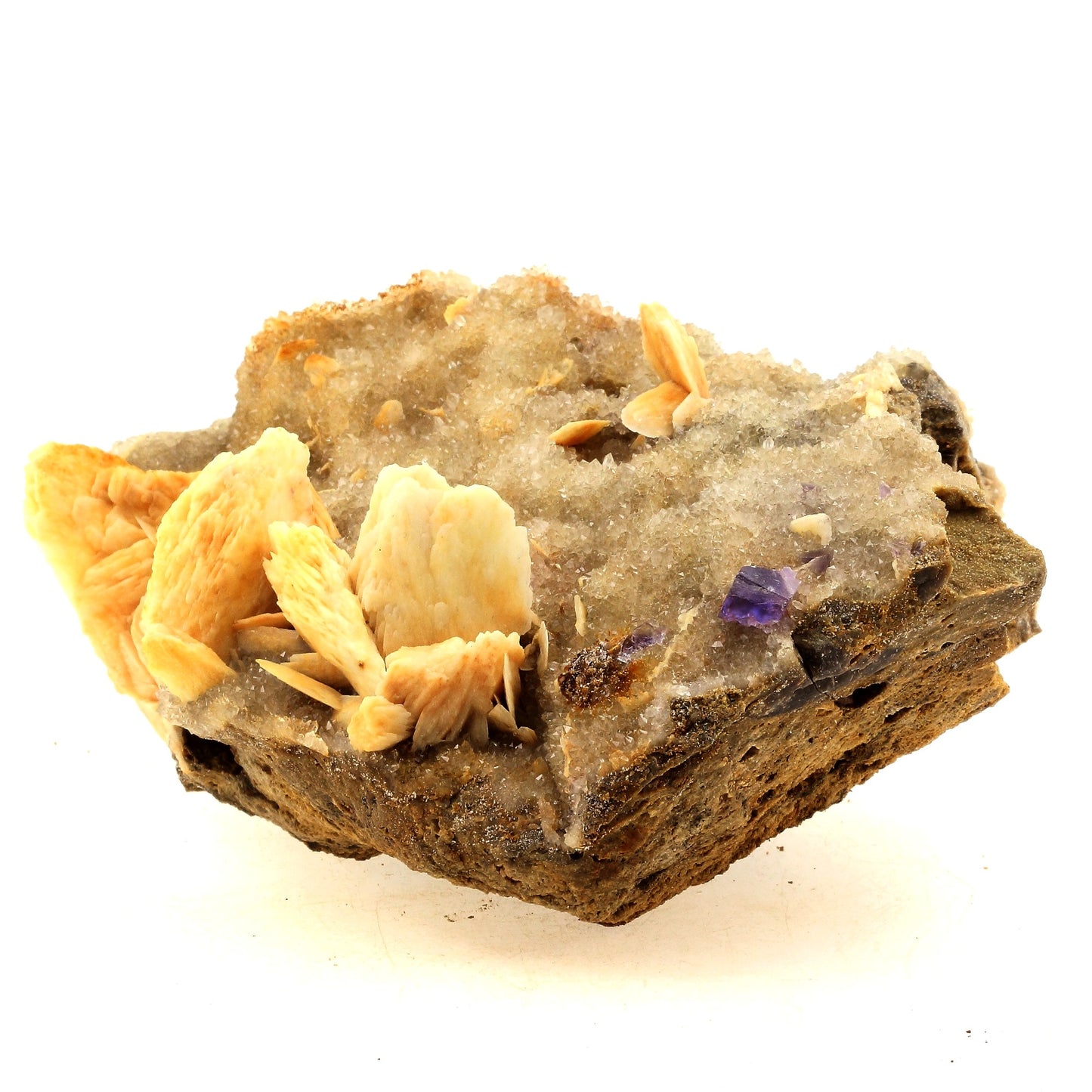 Fluorite + Baryte + Quartz. 5492.0 carats. La Cabaña, Berbes, Asturias, Espagne