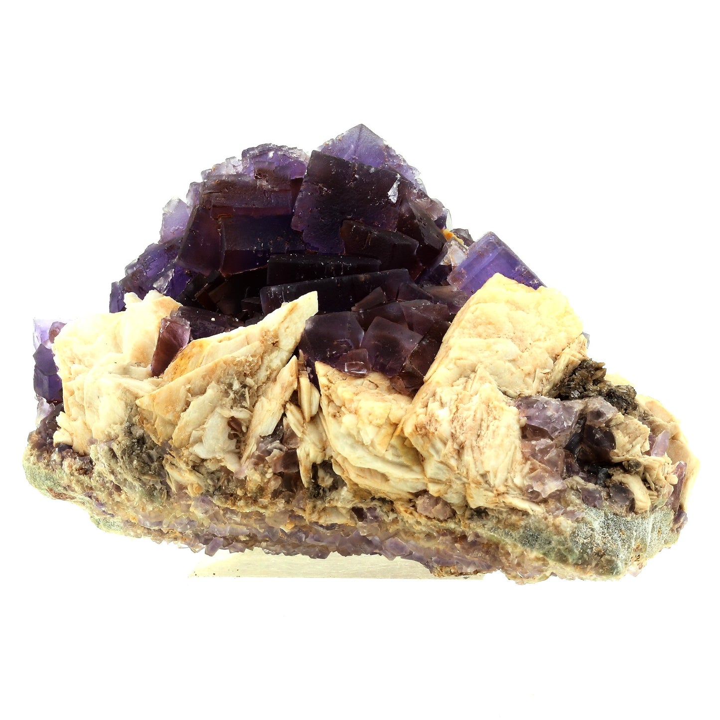 Fluorite + Baryte + Quartz. 4836.0 carats. La Cabaña, Berbes, Asturias, Espagne