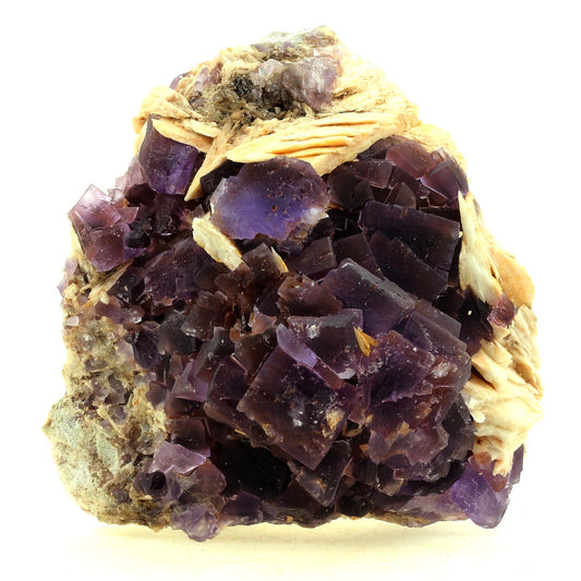 Fluorite + Baryte + Quartz. 4836.0 carats. La Cabaña, Berbes, Asturias, Espagne