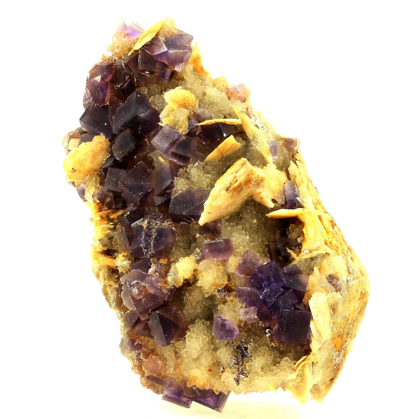 Fluorite + Baryte + Quartz. 2441.0 carats. La Cabaña, Berbes, Asturias, Espagne