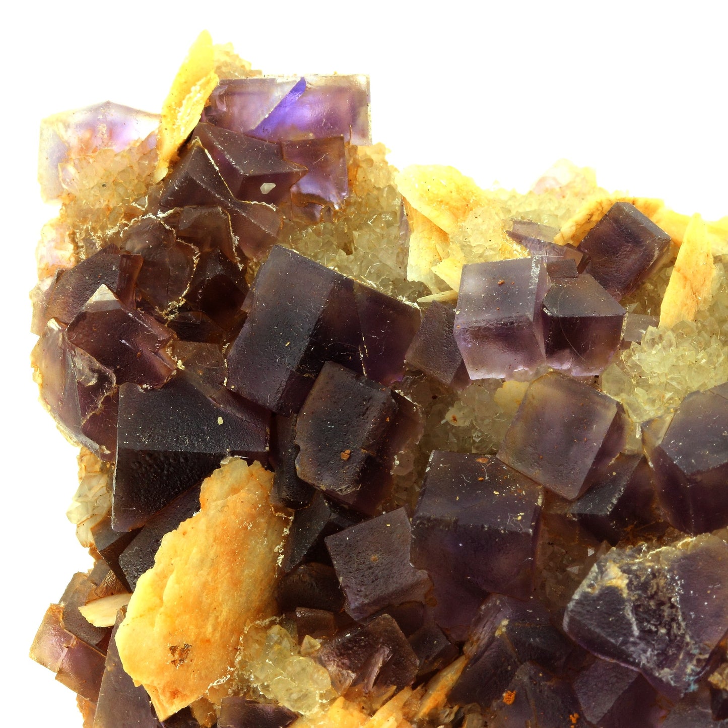 Fluorite + Baryte + Quartz. 2441.0 carats. La Cabaña, Berbes, Asturias, Espagne